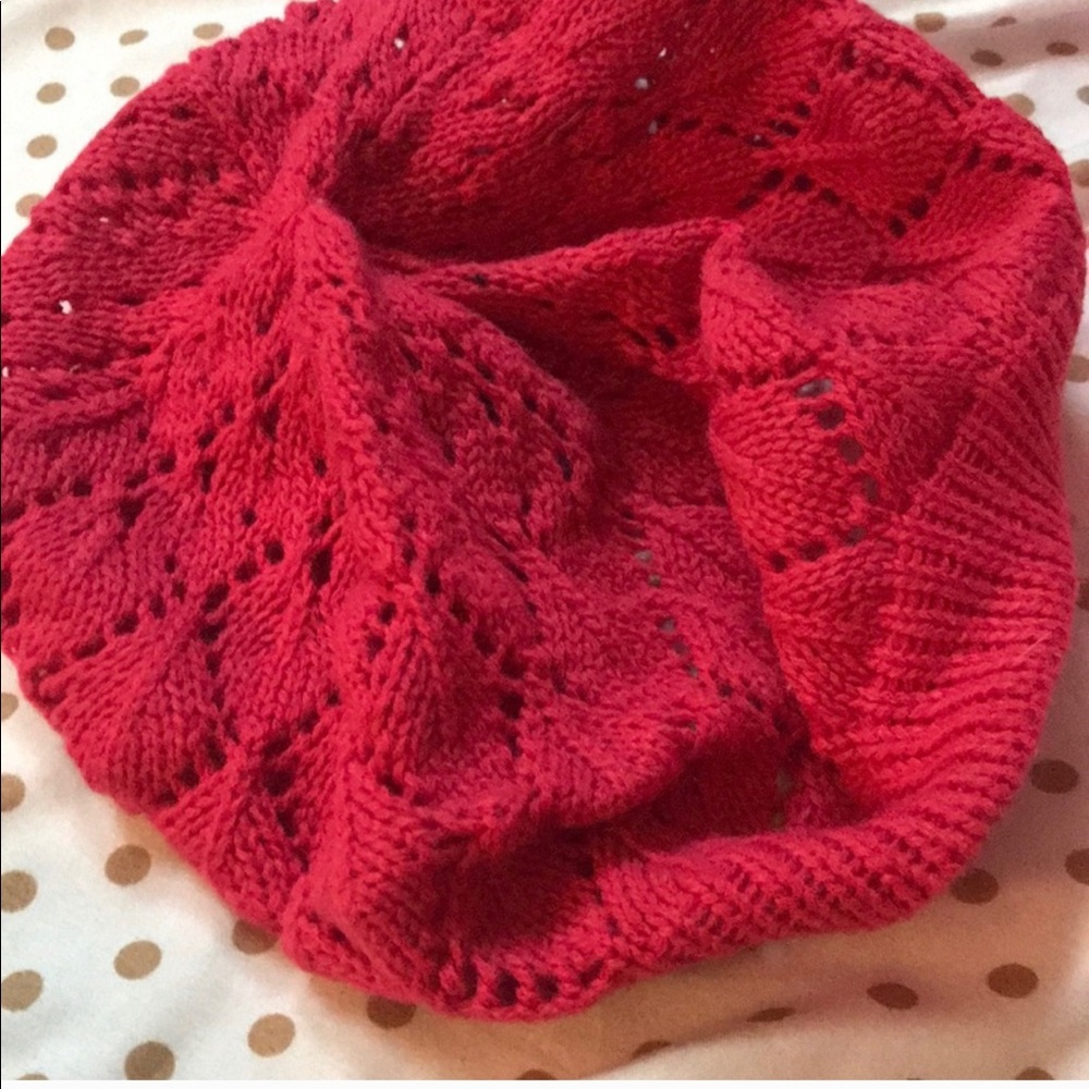 Pink Hat barrette